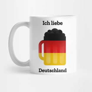 Ich Liebe Deutschland Germany German Mug